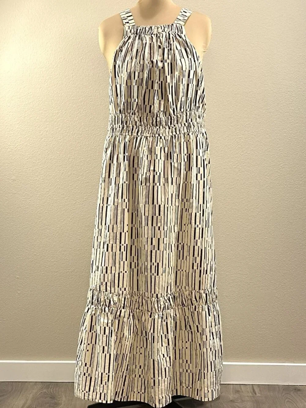 Anthropologie Somerset Poplin Maxi Halter Dress NWOT - Picture 2 of 7